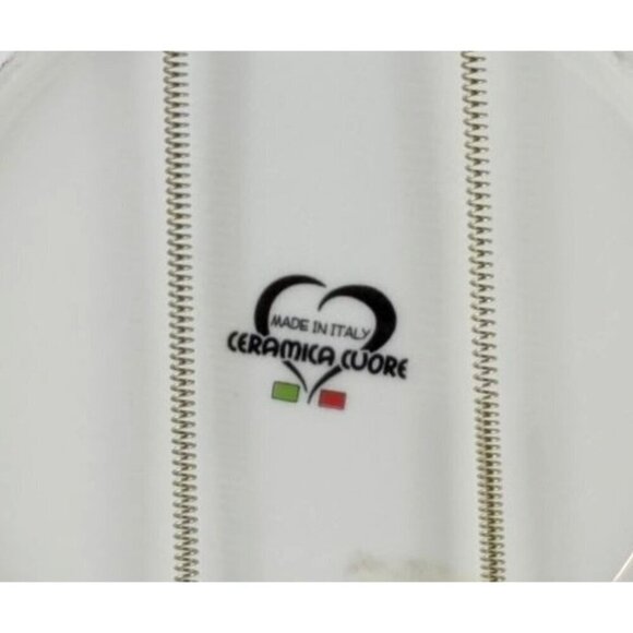 Decorative Plate Rooster Ceramica Cuore Italy 9" Ceramic Kitchen Decor Platter - Picture 5 of 9